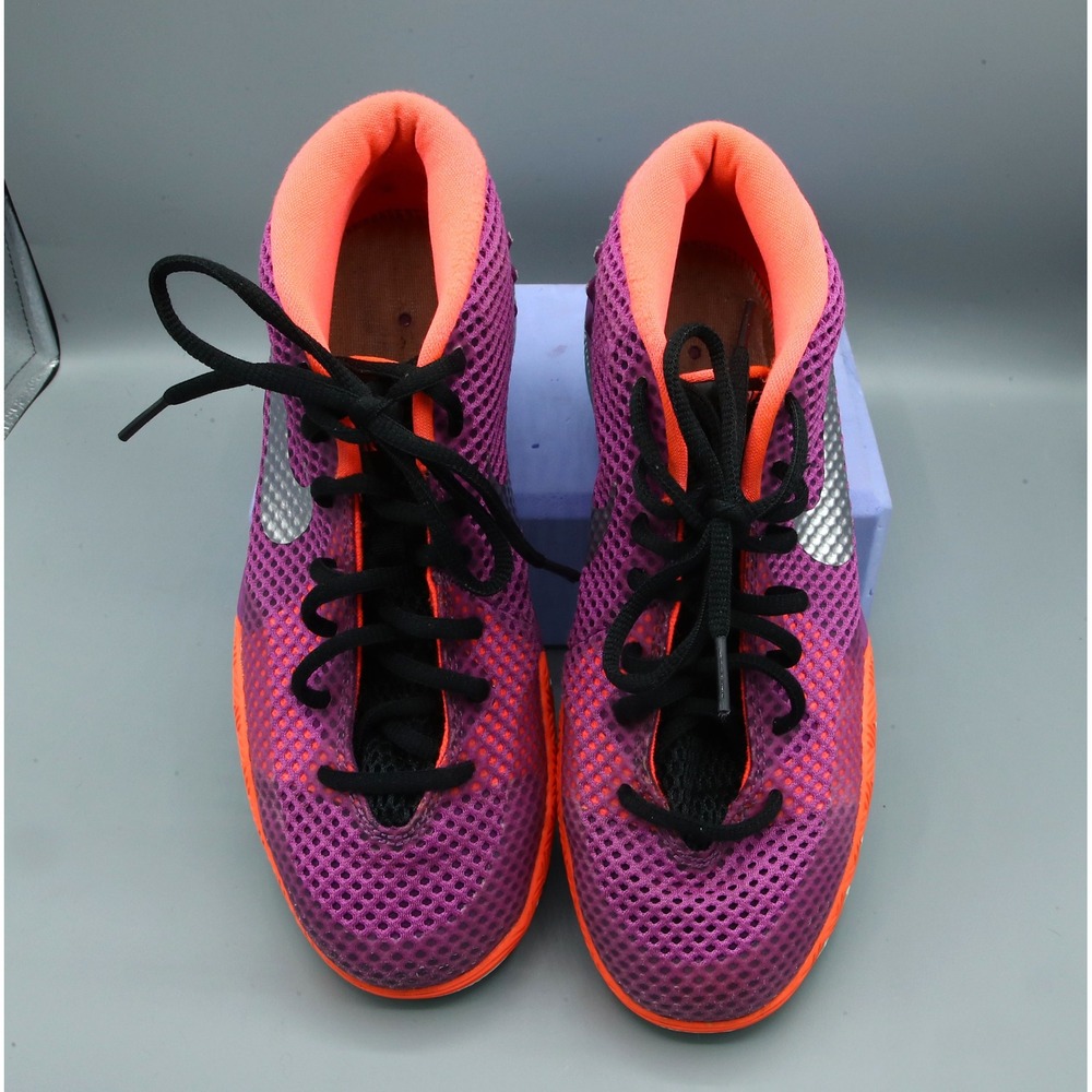 Nike Kyrie 1 Easter Berry Purple Orange Teal Basketball Shoes 717219-508 Size 6Y